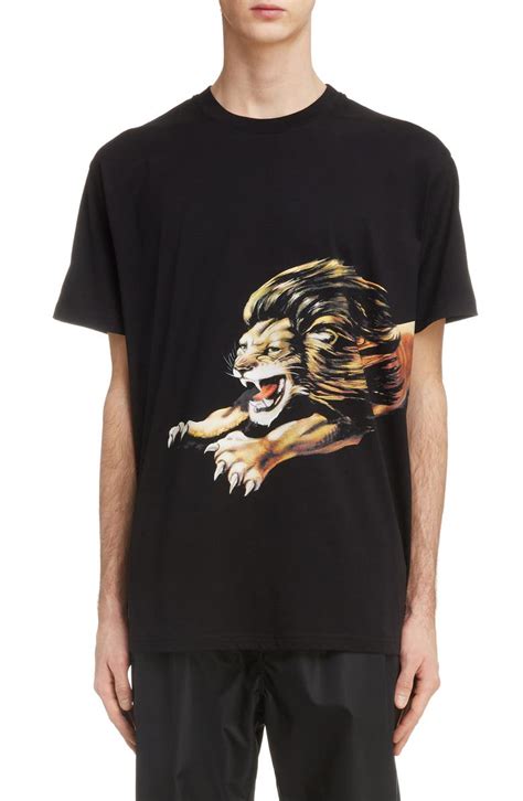 givenchy paris rgc lion shirt|Givenchy Givenchy Lion Print Oversized T.